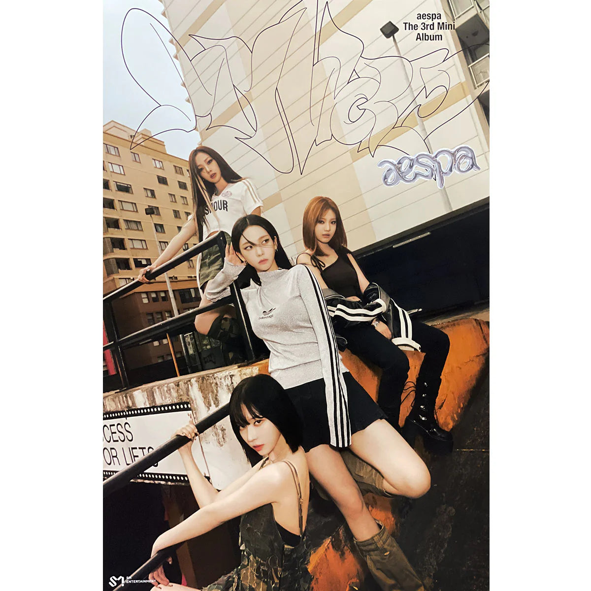 AESPA 3rd Mini Album: My World | Folded Posters