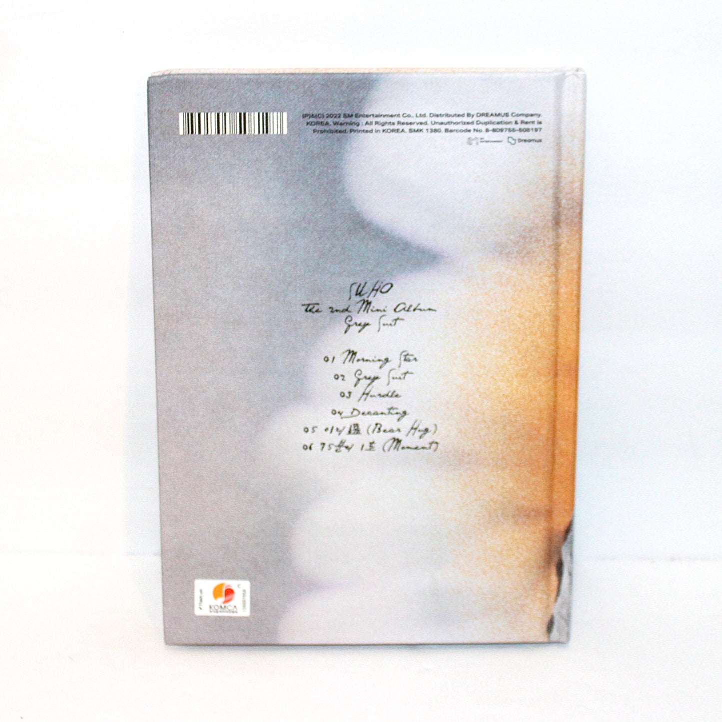 SUHO 2nd Mini Album: Grey Suit | Photobook Ver.