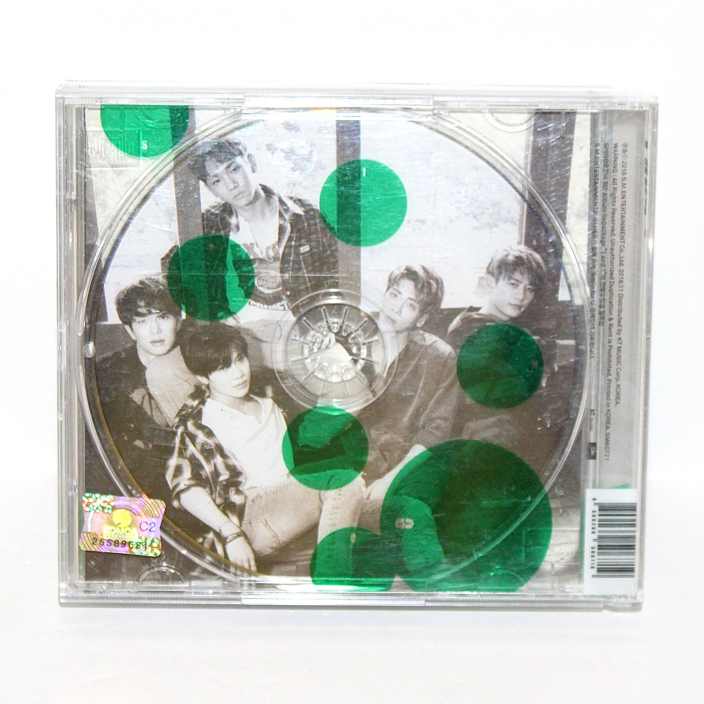 SHINEE 5th Album Repackage: 1 And 1