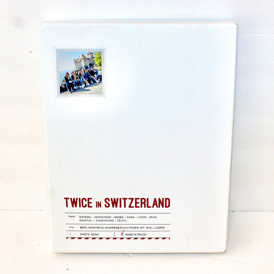 TWICE in SWITZERLAND TV5 Limited Photobook