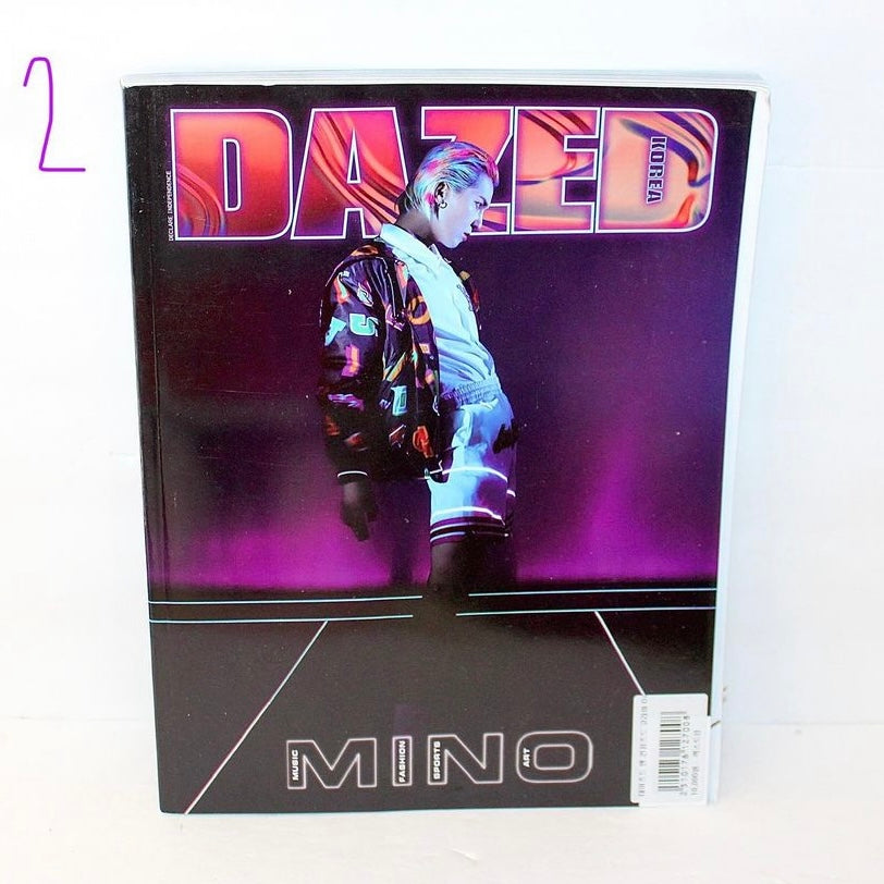 MINO Dazed Magazine Korea June 2021 #167