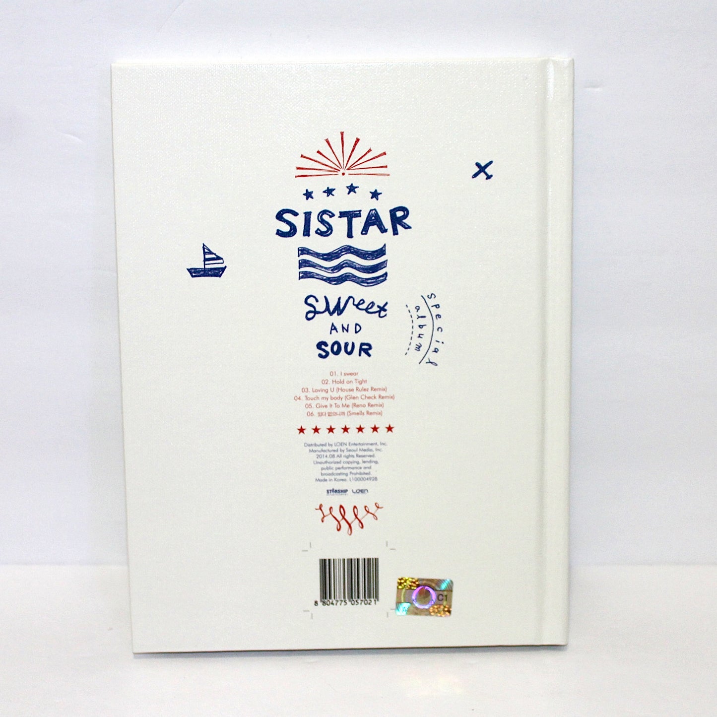 SISTAR 2nd Summer Special Album: Sweet and Sour