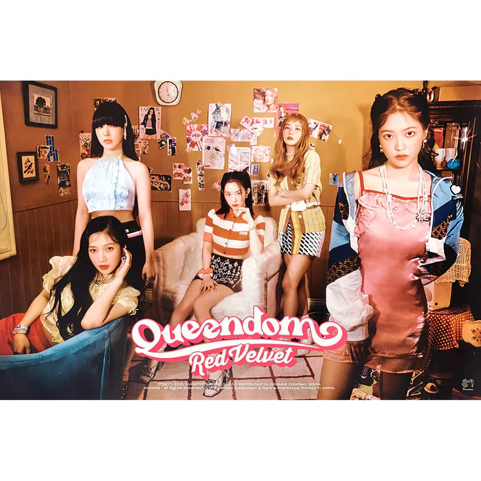 RED VELVET 6th Mini Album: Queendom | Folded Posters