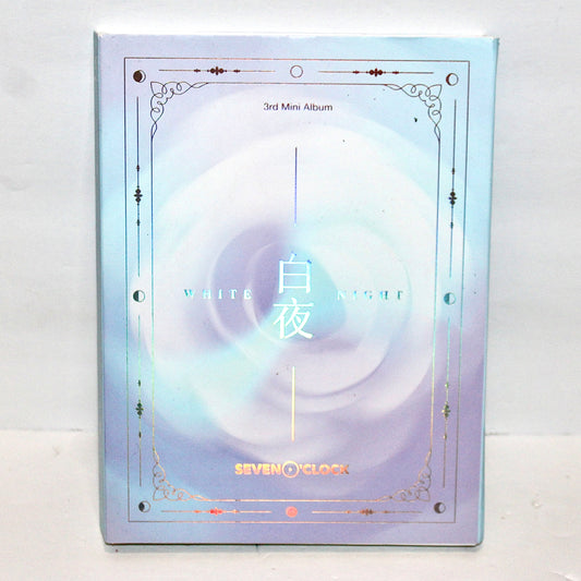 SEVEN O'CLOCK 3rd Mini Album: White Night