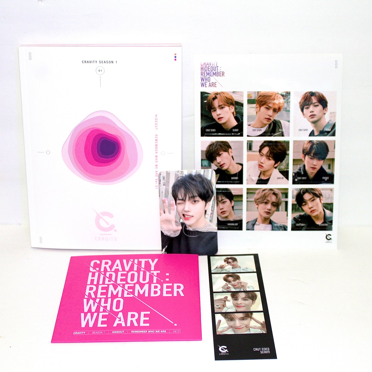CRAVITY 1st Mini Album: Hideout: Remember Who We Are | Ver. 1