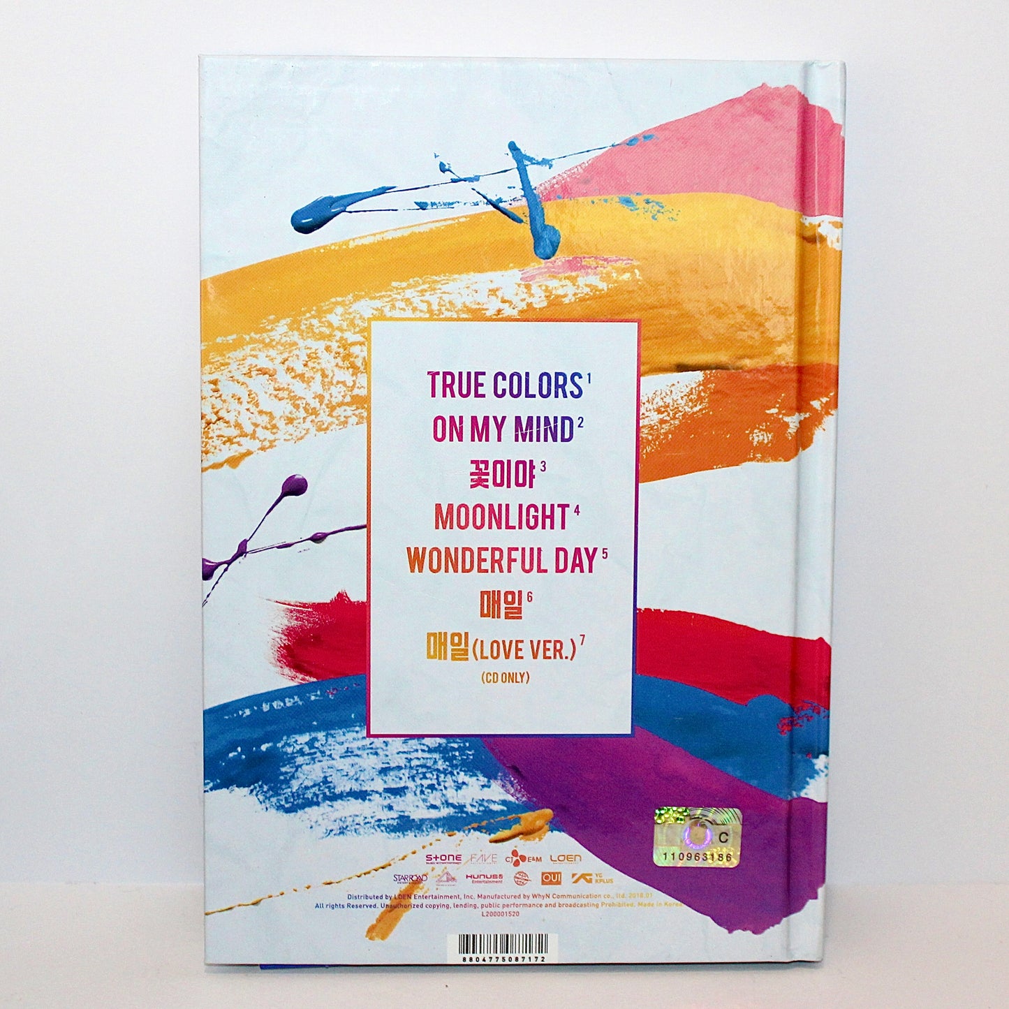 JBJ 2nd Mini Album: True Colors | Volume 2-2