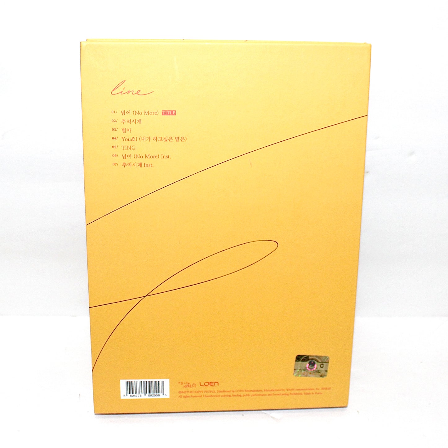 UNI.T 1st Mini Album: Line