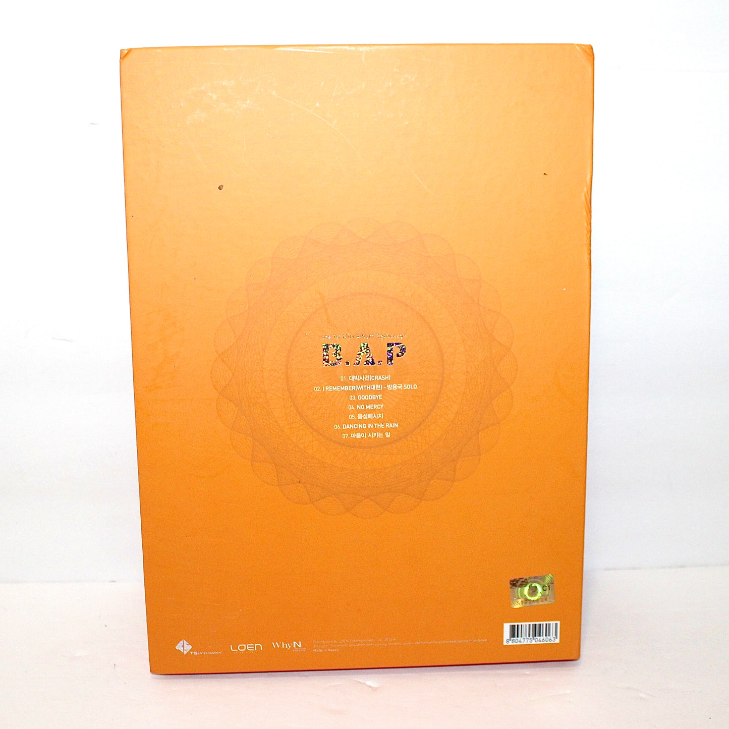 B.A.P 1st Mini Album Repackage: Crash