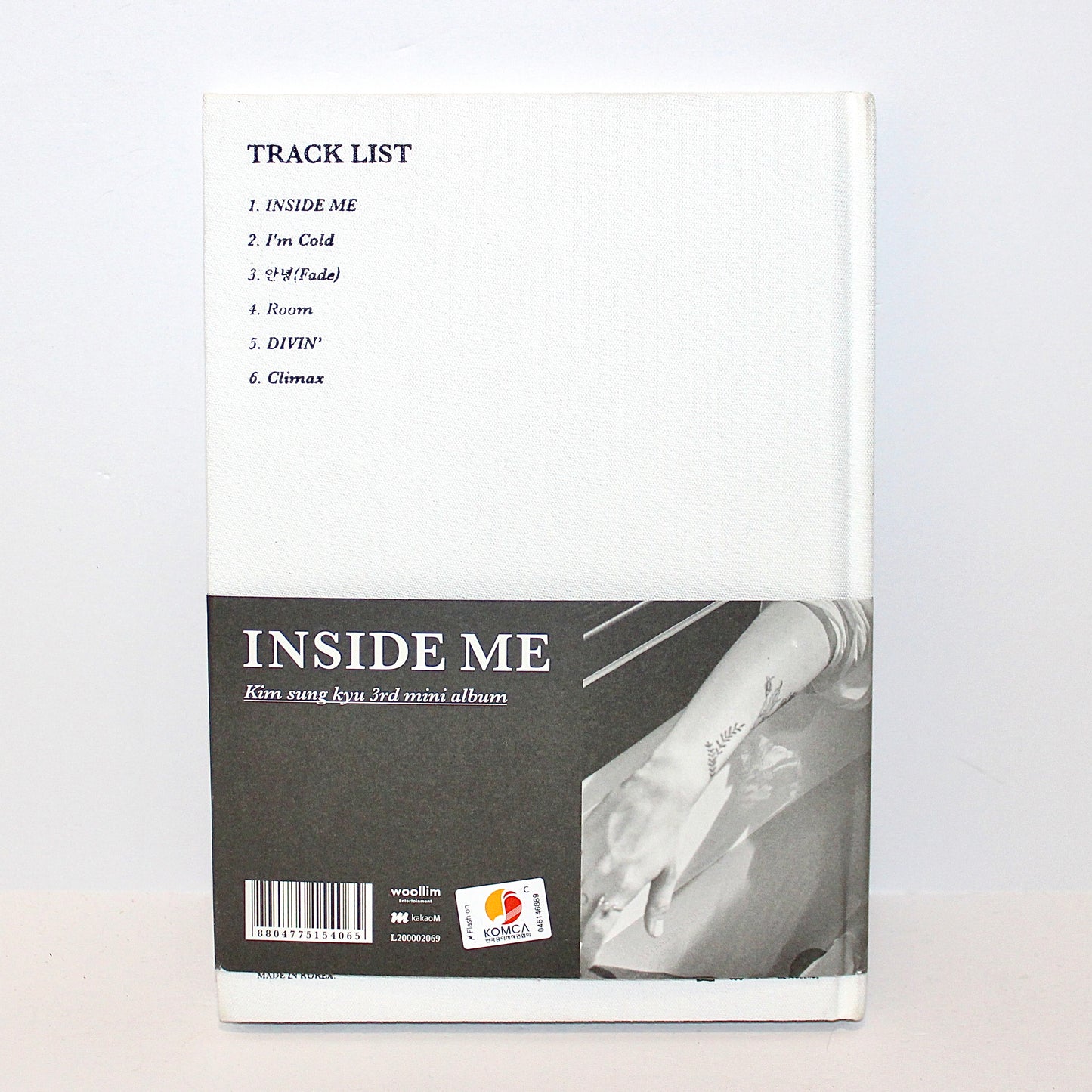 KIM SUNG KYU 3rd Mini Album: Inside Me | B ver.