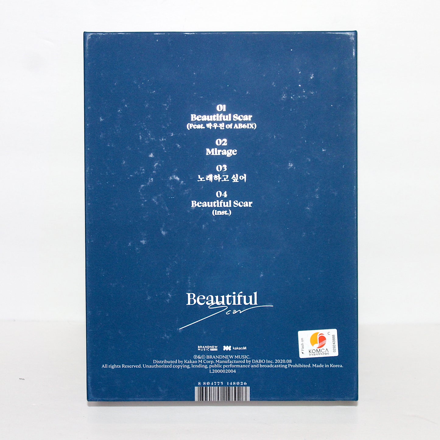 LEE EUN SANG 1st Single Album: Beautiful Scar | Scar Ver.