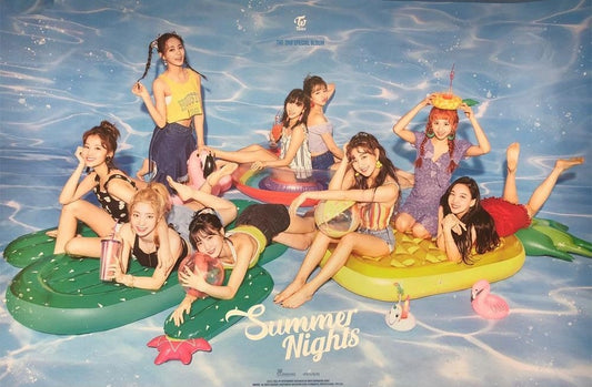 TWICE 2nd Special Album: Summer Nights | Posters