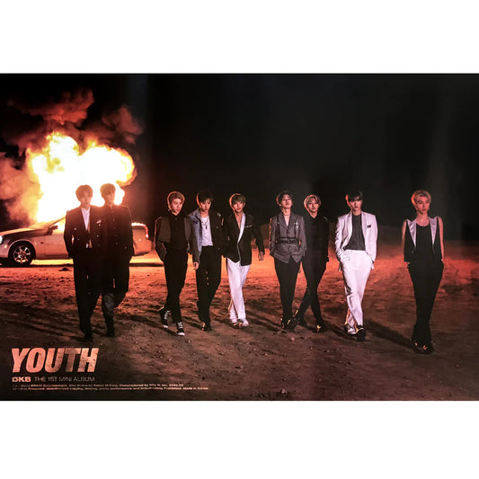 DKB 1st Mini Album: Youth | Folded Poster