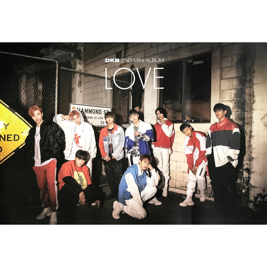 DKB 2nd Mini Album: Love | Folded Posters
