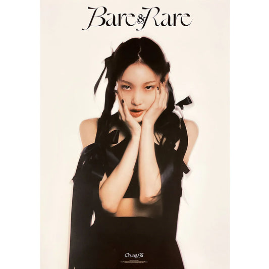 CHUNGHA 2nd Album: Bare & Rare Pt. 1 | Folded Poster