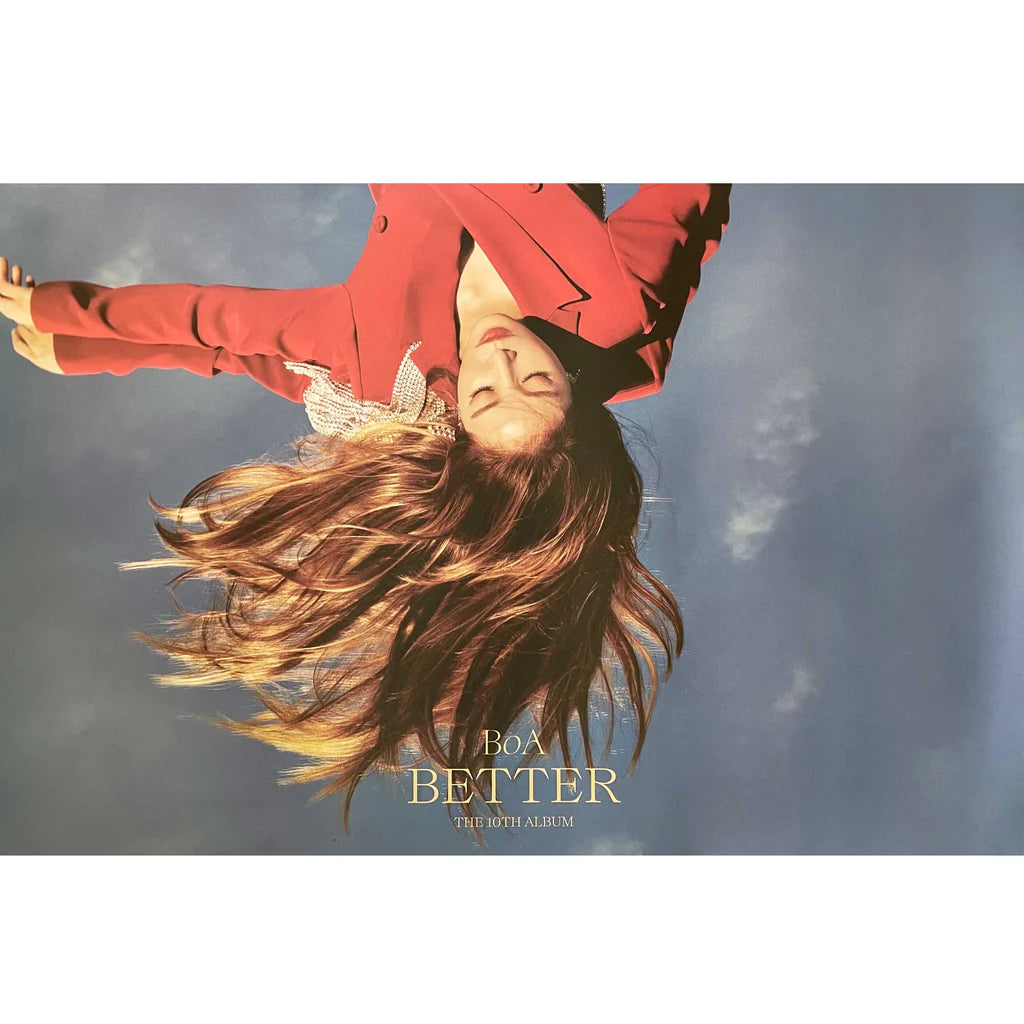 BoA 10th Album: BETTER | Folded Poster