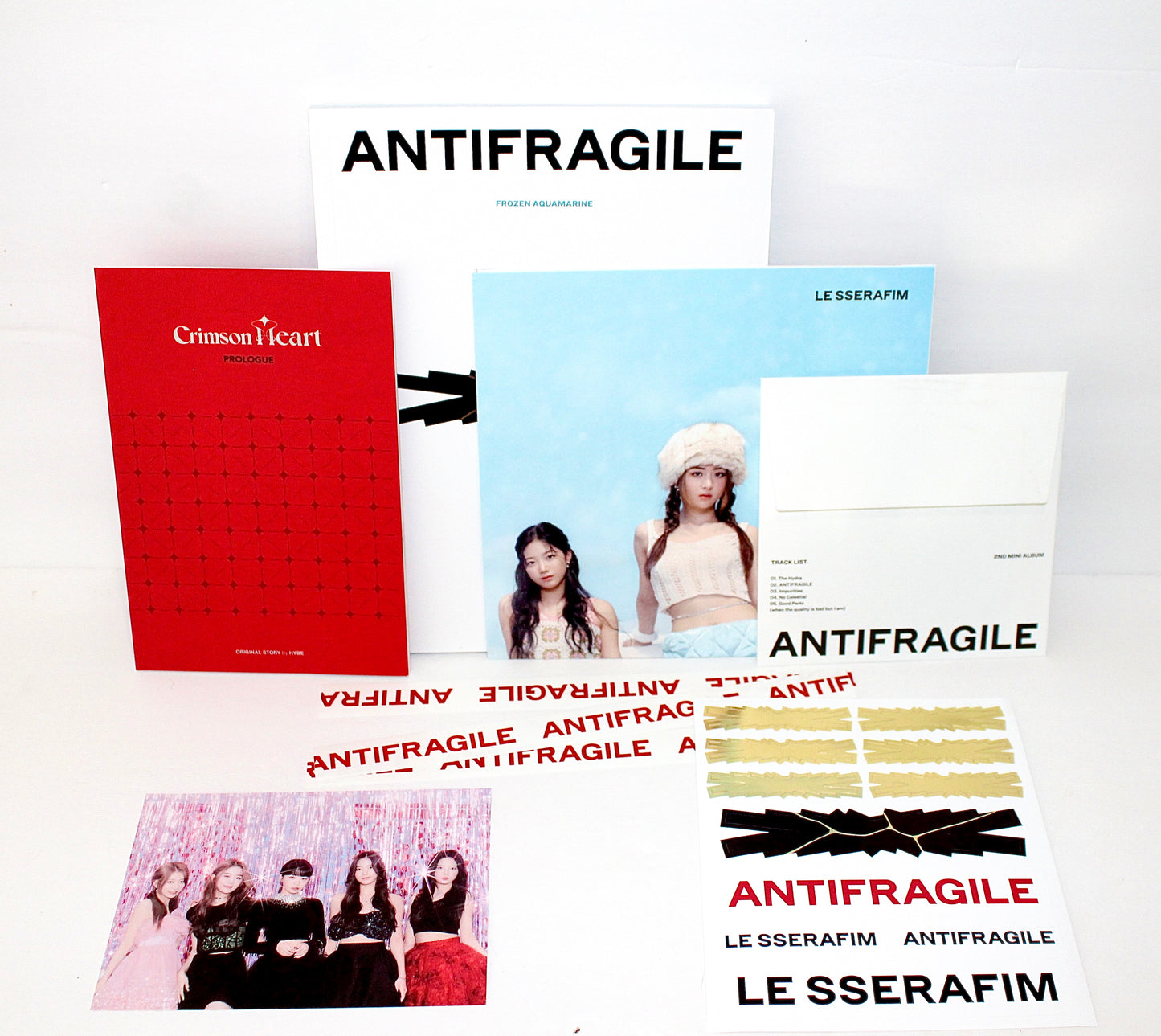 LE SSERAFIM 2nd Mini Album: ANTIFRAGILE | Frozen Aquamarine Ver.