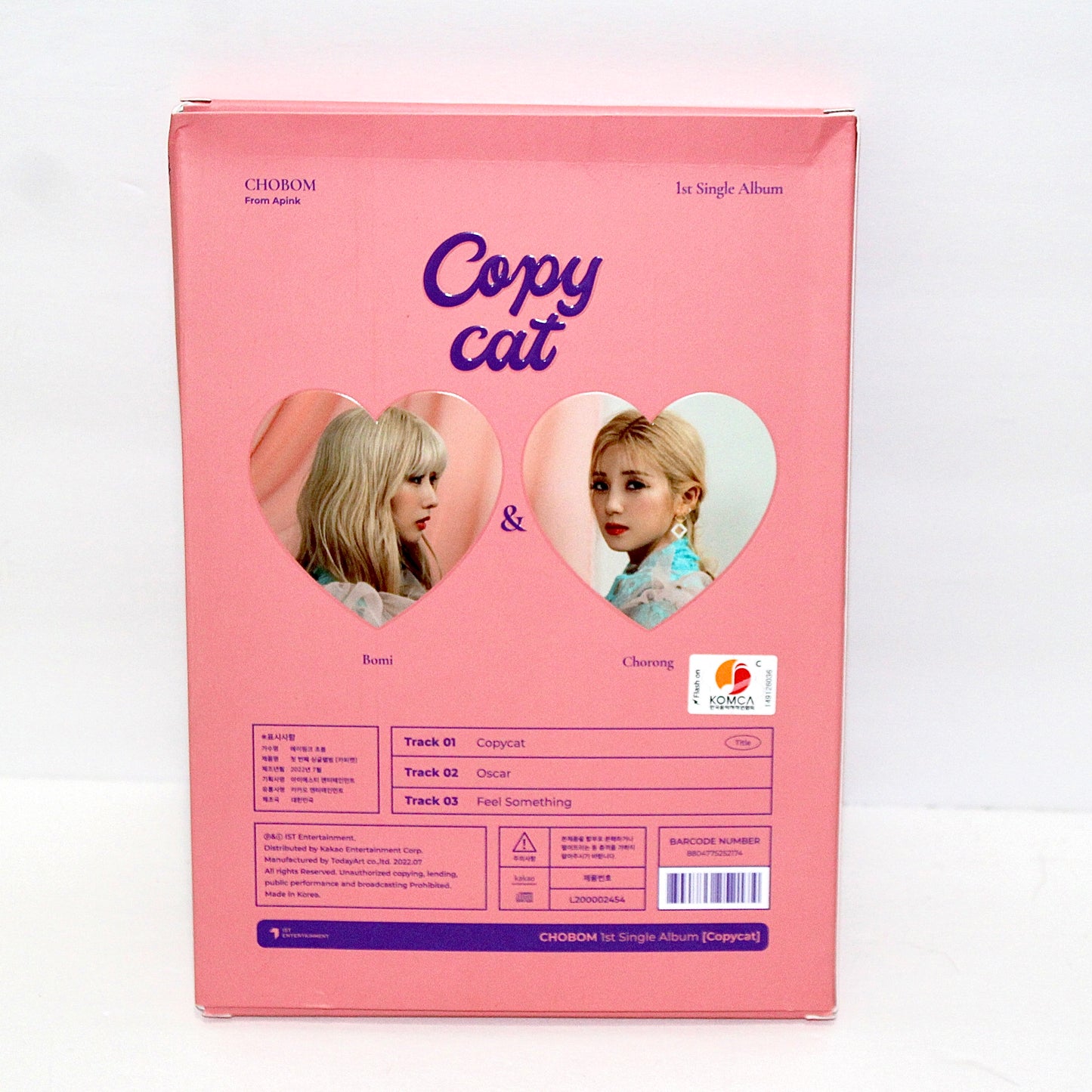 CHOBOM 1st Single Album: Copycat | Copy Ver.