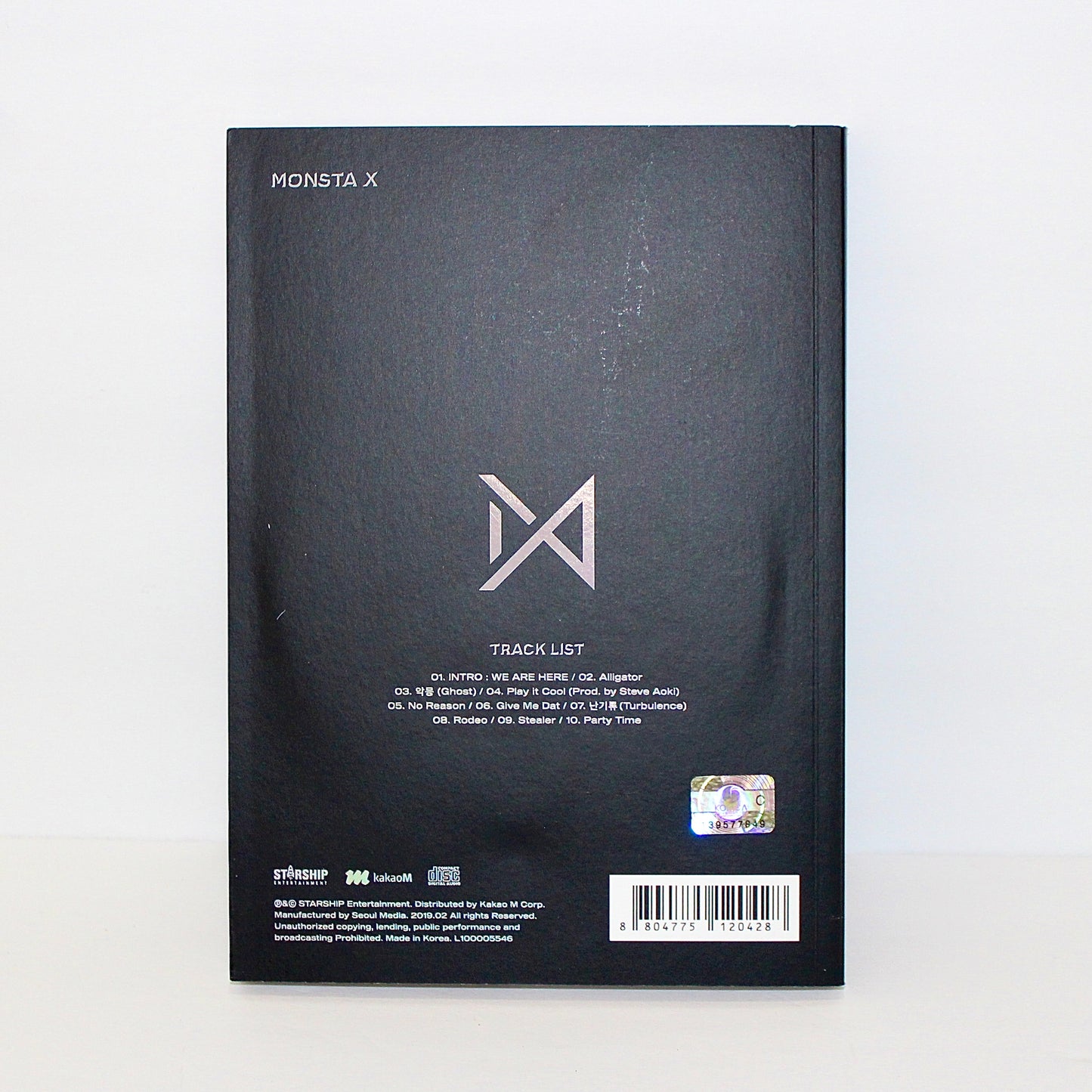 MONSTA X 2nd Album: Take.2 We Are Here |  Ver. 1
