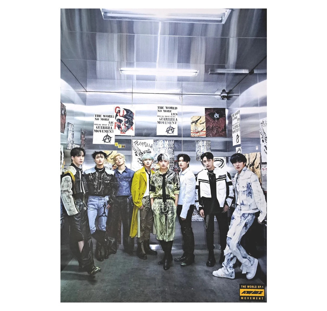ATEEZ 9th Mini Album - The World EP.1: Movement | Folded Posters
