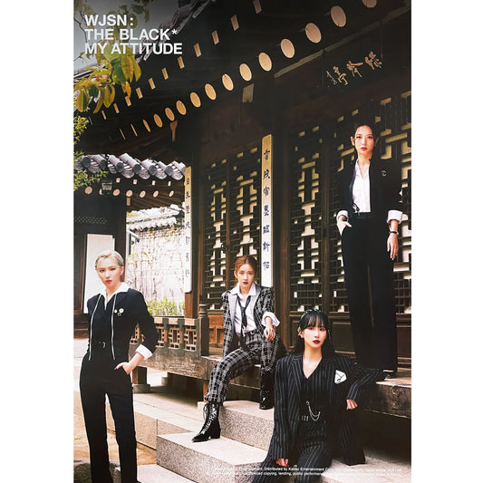 WJSN THE BLACK 1st Single Album: My Attitude | Folded Posters