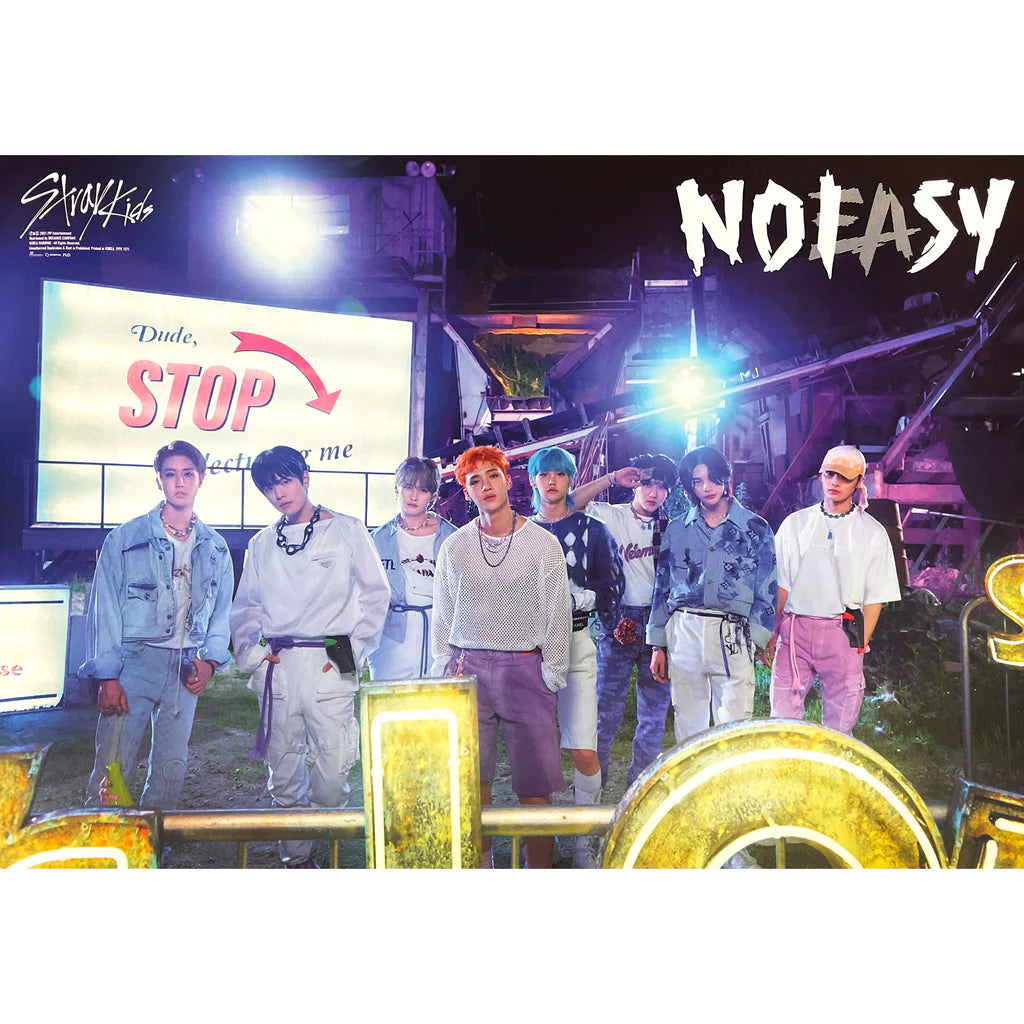 STRAY KIDS 2nd Album: Noeasy | Folded Posters