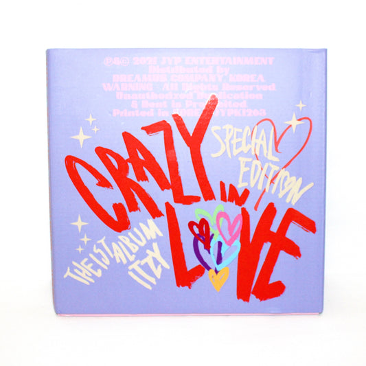 ITZY 1er Album : Crazy In Love (Édition Spéciale) | Livre photo Ver.