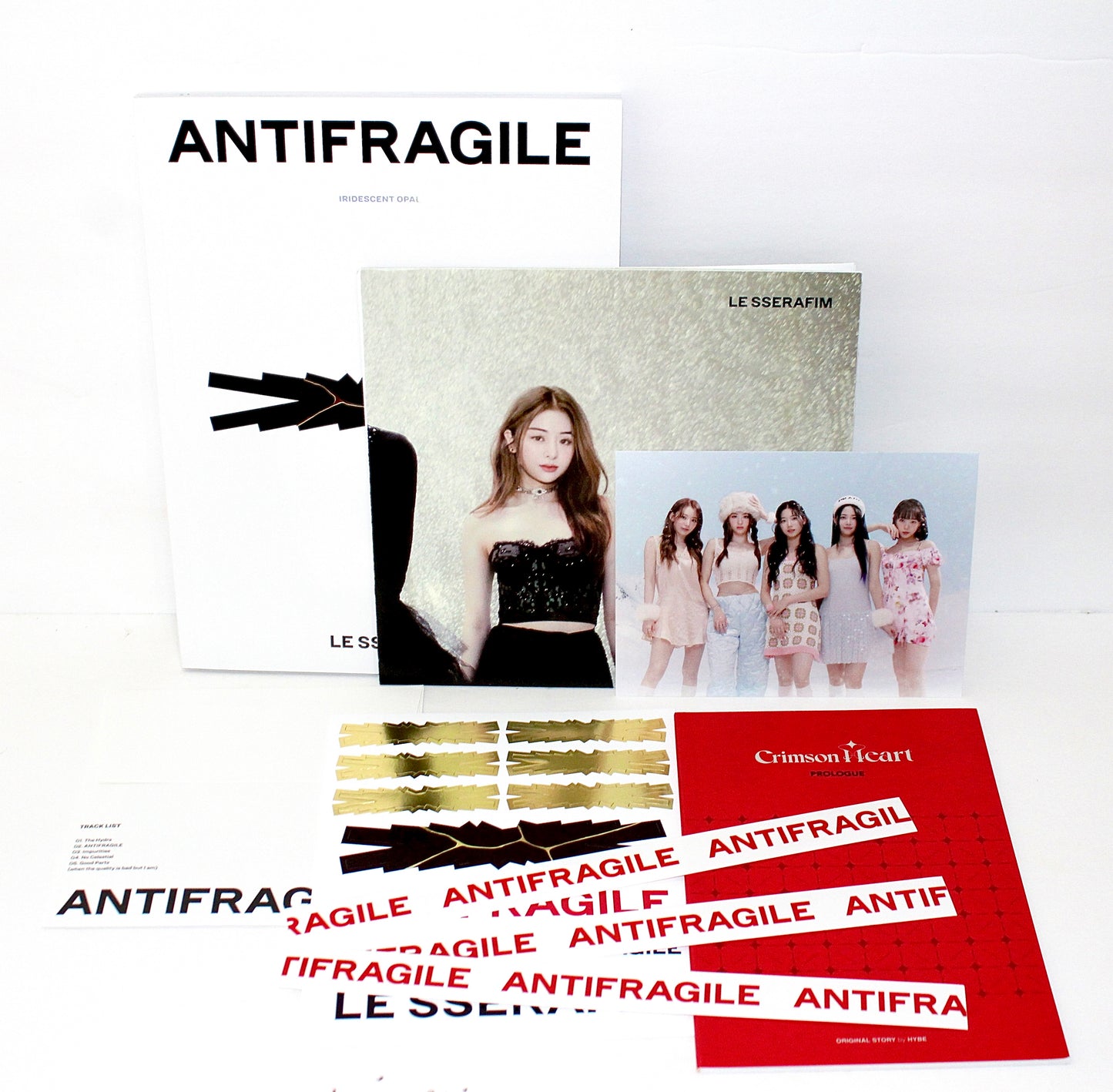 LE SSERAFIM 2nd Mini Album: ANTIFRAGILE | Iridescent Opal Ver.