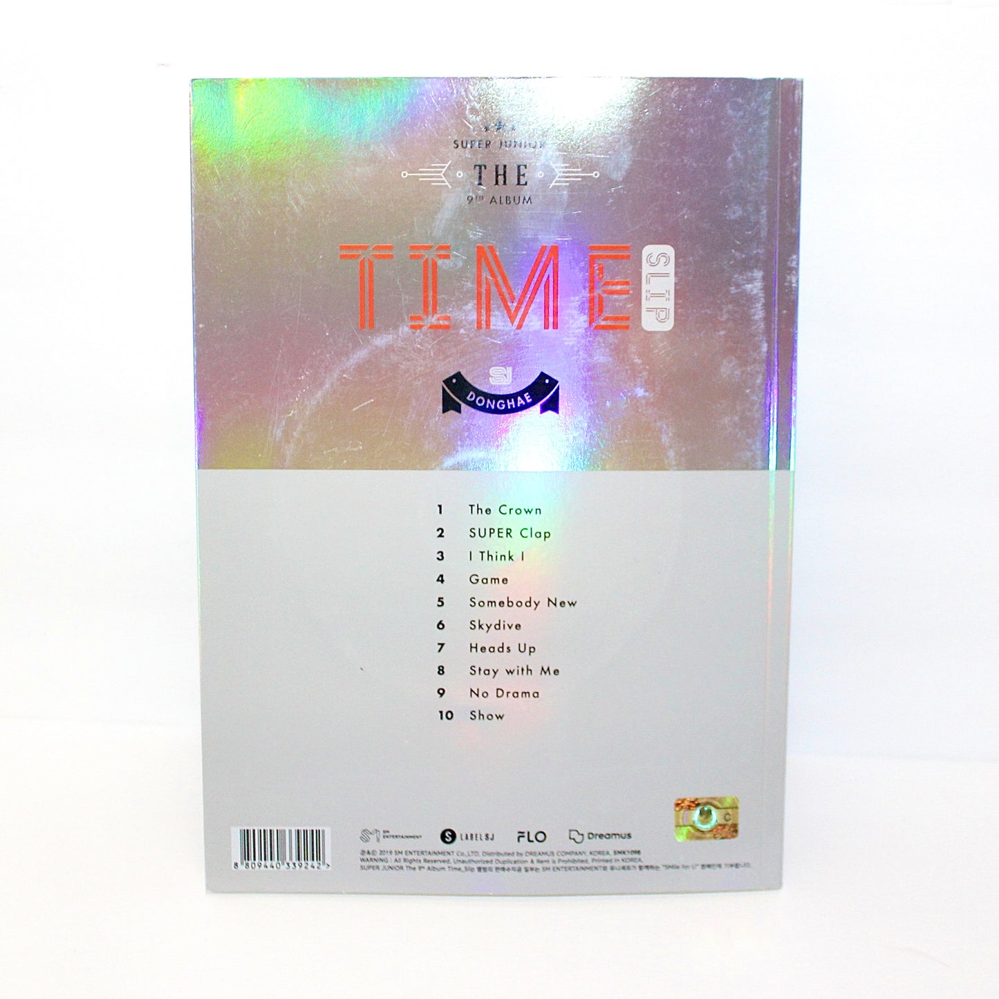 SUPER JUNIOR 9th Album: Time Slip | Donghae Ver.