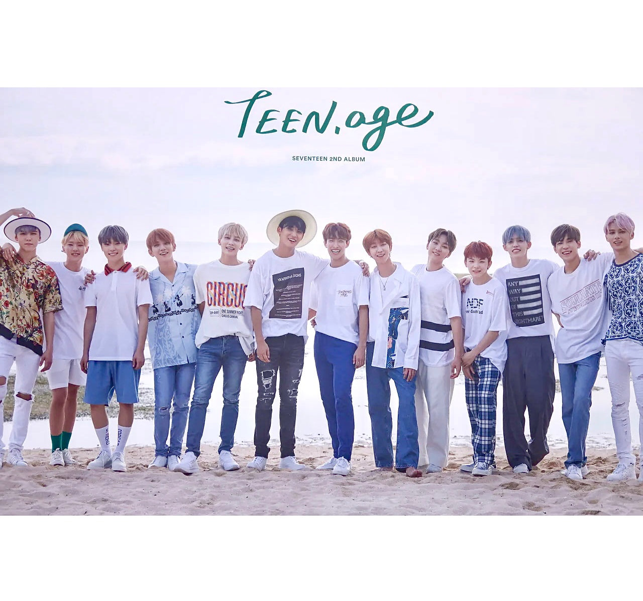 SEVENTEEN 2nd Album: teen, AGE | Folded Poster