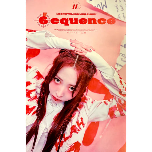 MOONBYUL 3rd Mini Album: 6quence | Posters