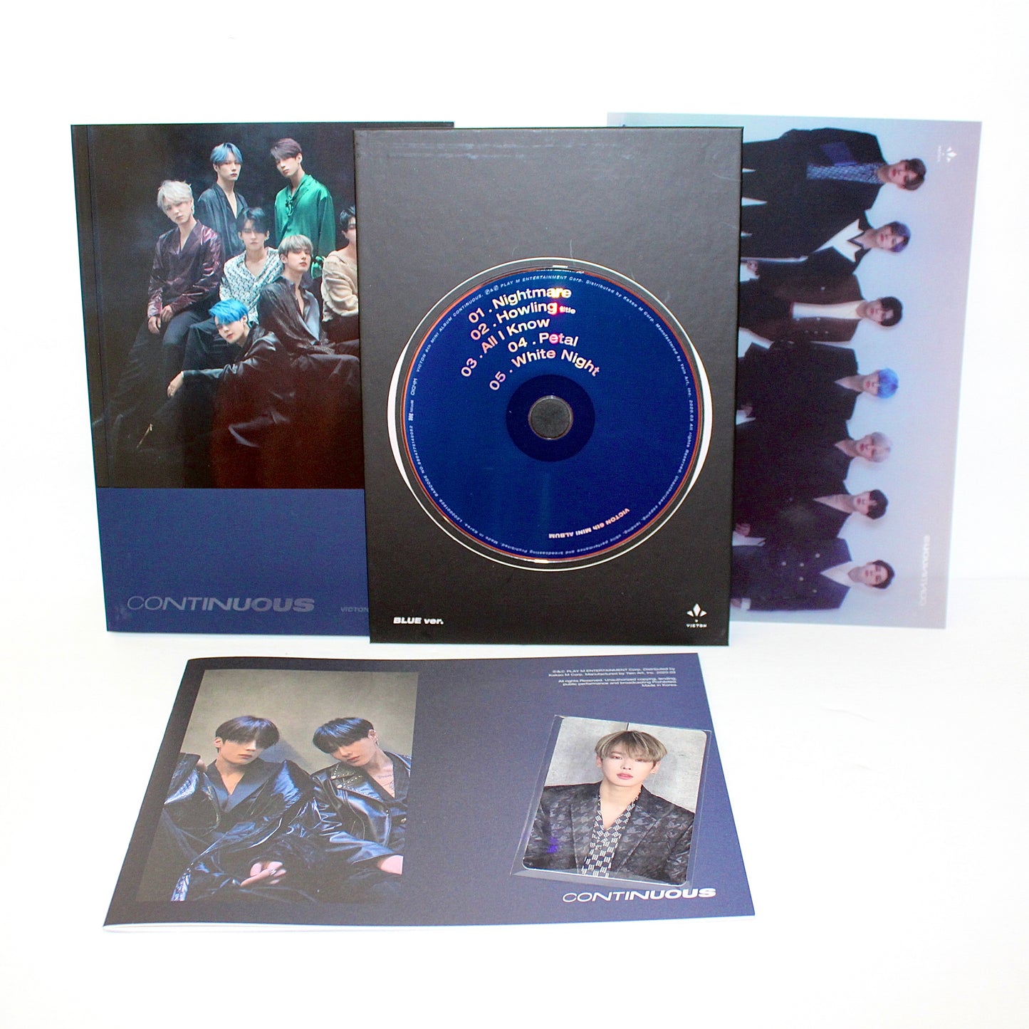 VICTON 6th Mini Album: Continuous | Blue Ver.