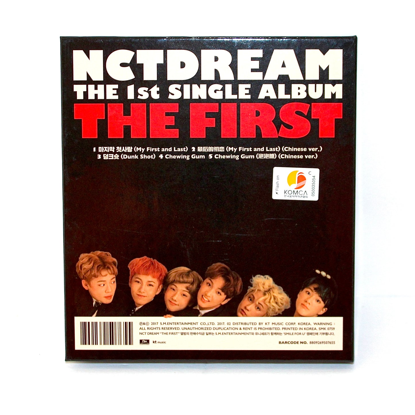 NCT DREAM 1st Single Album: The First