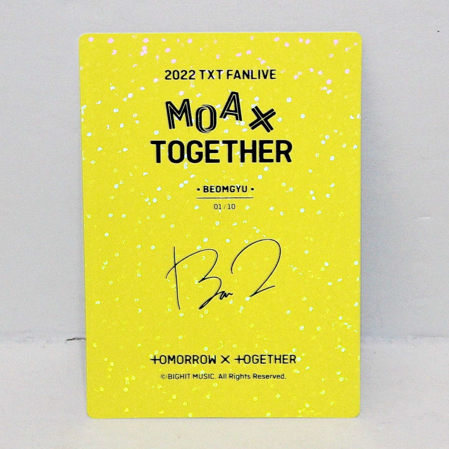 TXT 2022 Fanlive: MOA X TOGETHER | Merch