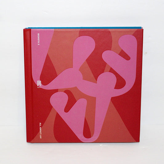 MONSTA X 1st English Album: All About Luv | Hardcover Full Album Art Ver.