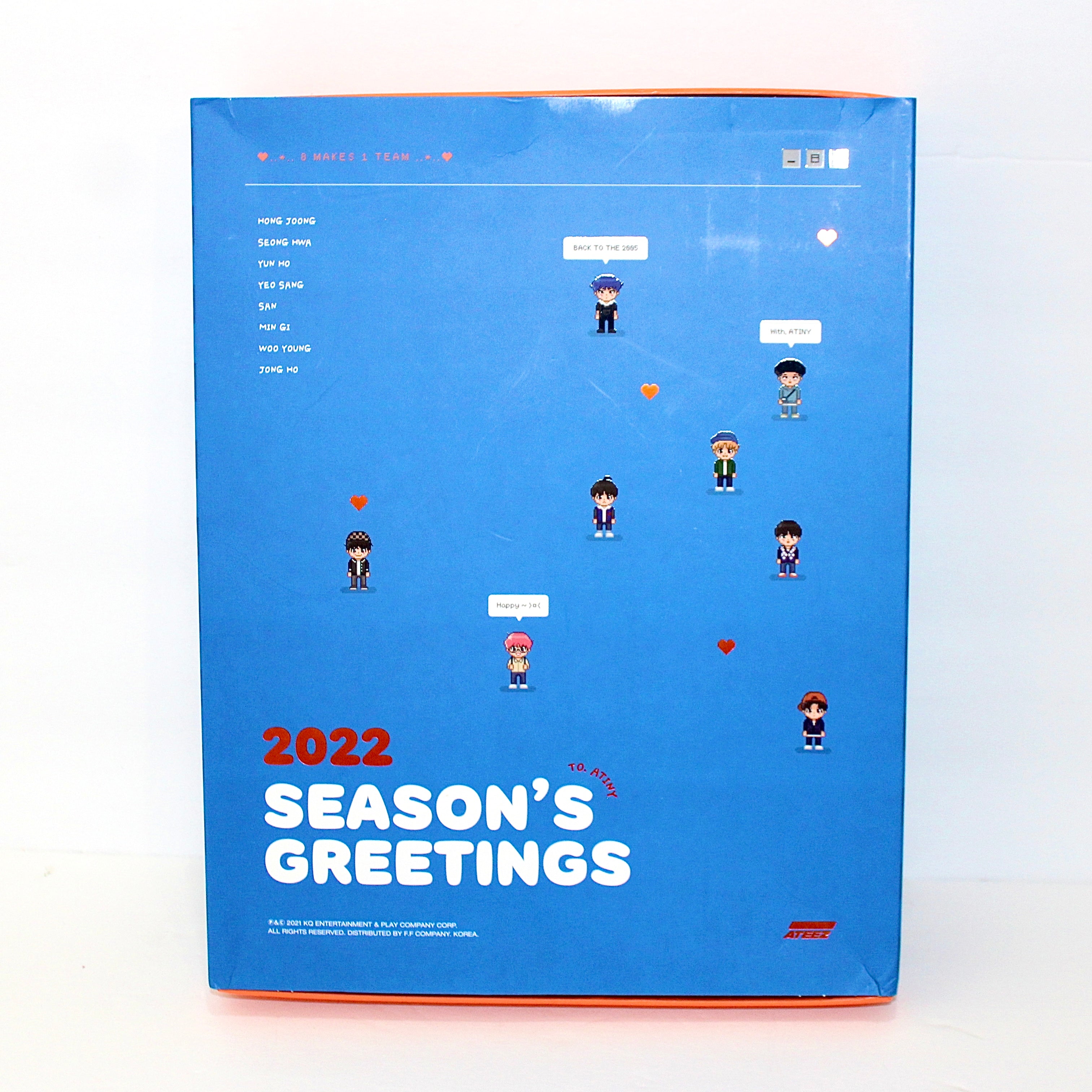 ATEEZ 2022 Season's Greetings – K-Universe