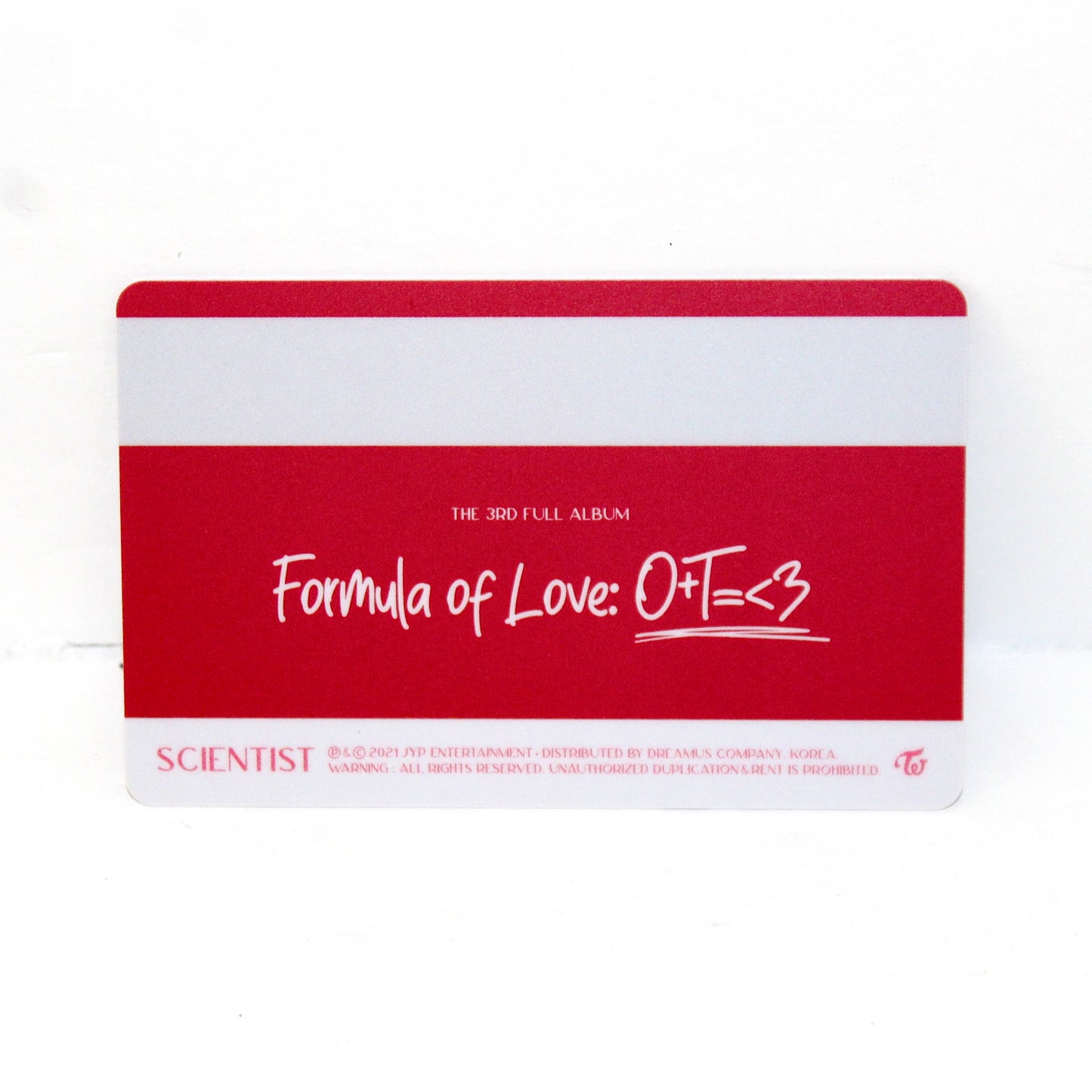 TWICE 3rd Album - Formula of Love: O+T=<3 | Inclusions