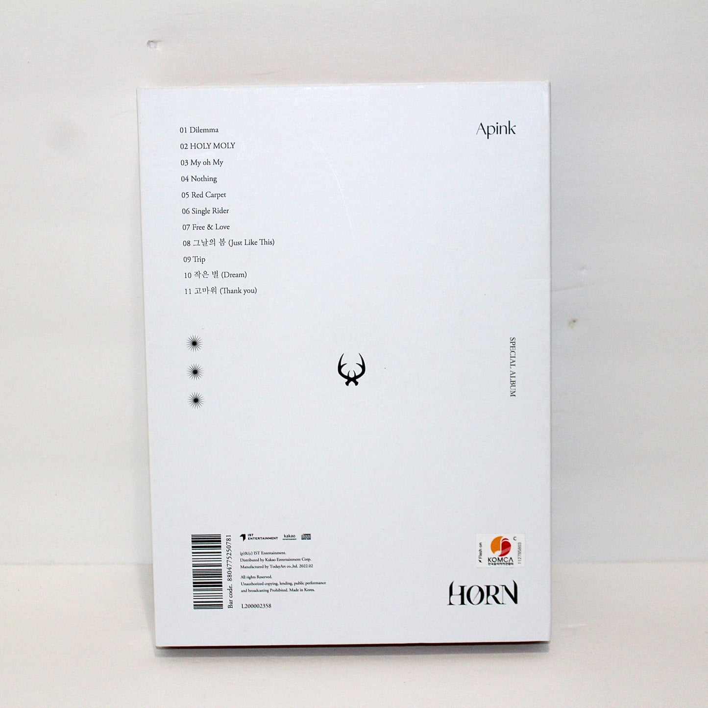 APINK Special Album: Horn | White Ver.