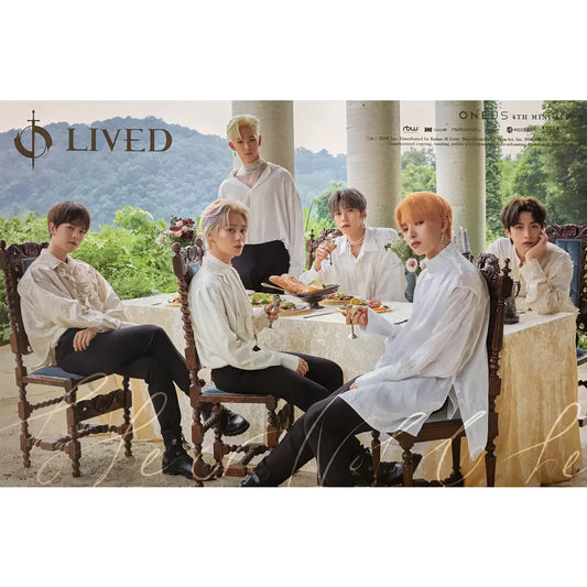 ONEUS 4th Mini Album: Lived | Folded Poster