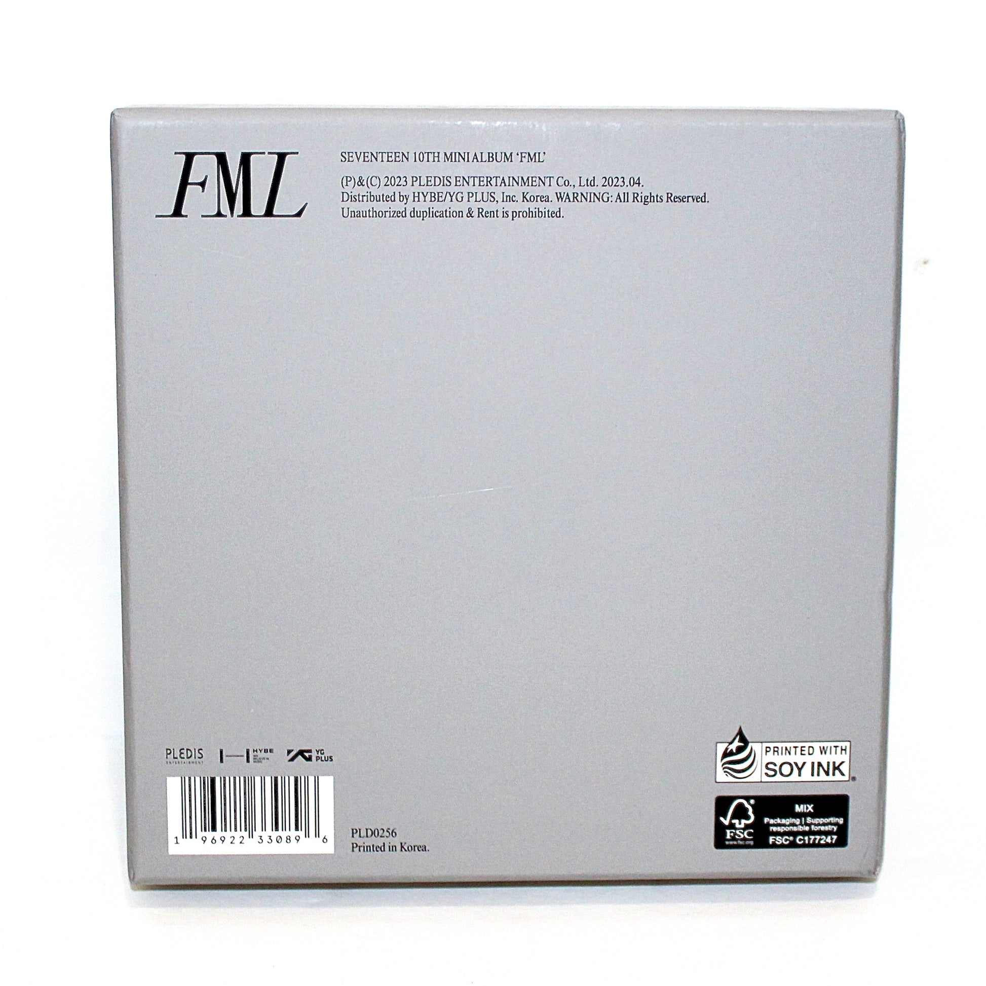 Seventeen 10th Mini Album 'FML