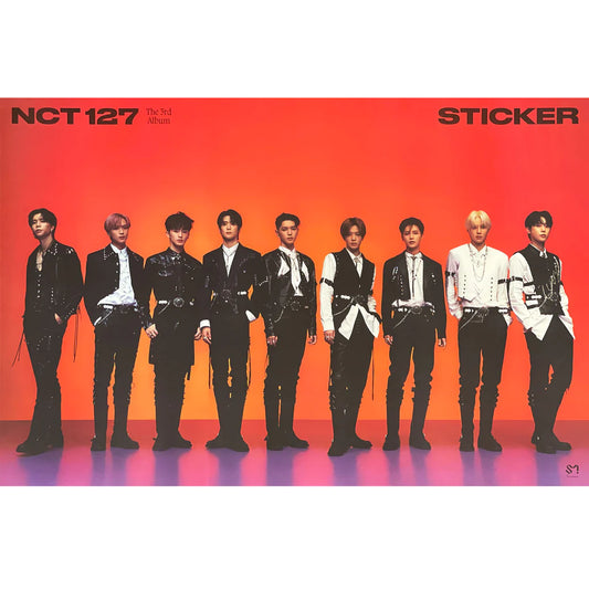 NCT 127 3rd Album: Sticker | Posters