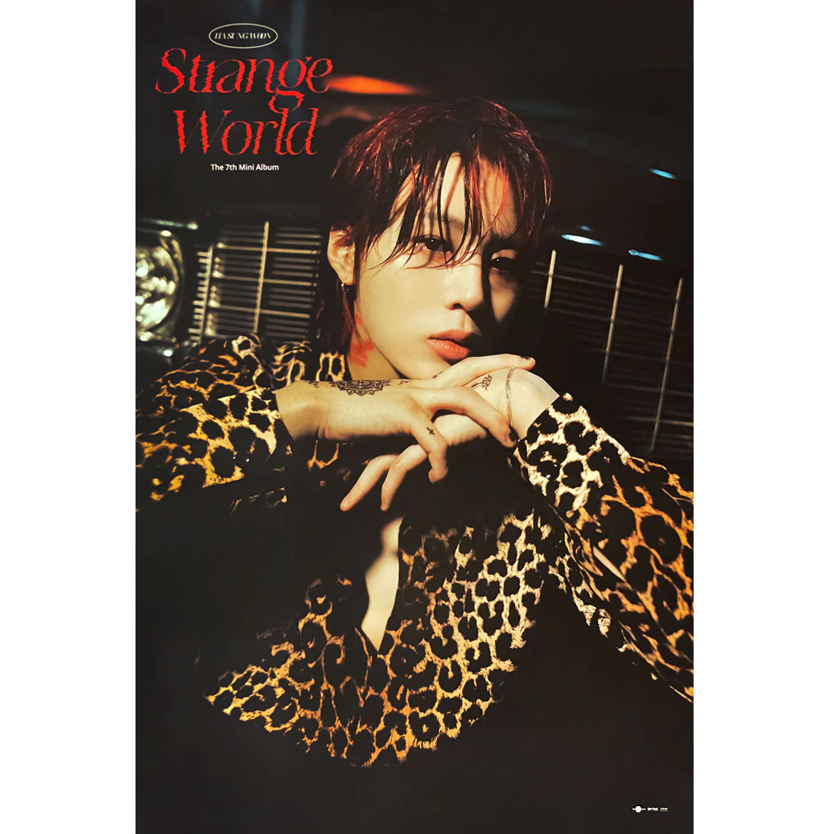 HA SUNG WOON 7th Mini Album: Strange World | Folded Posters