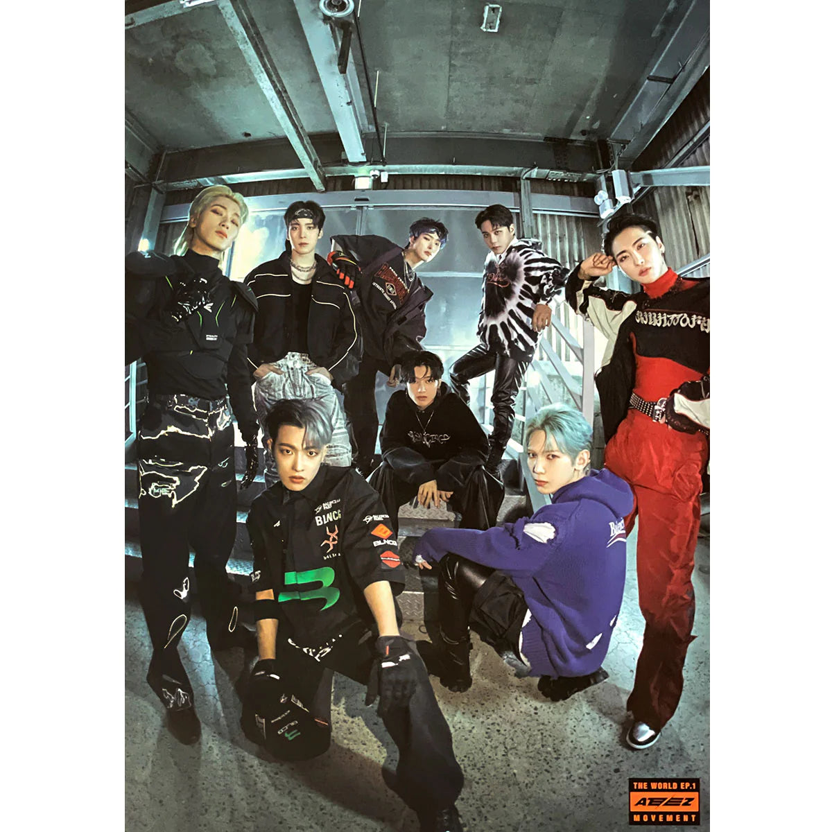ATEEZ 9th Mini Album - The World EP.1: Movement | Folded Posters