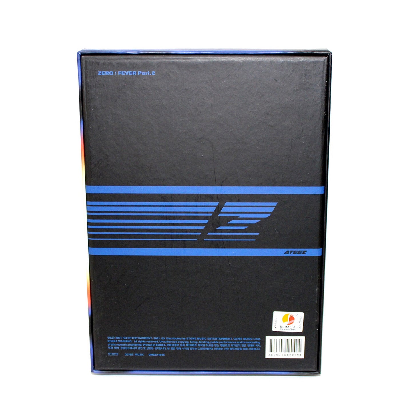 ATEEZ 6e Mini Album : Zéro : FEVER Pt. 2 - Z Ver.