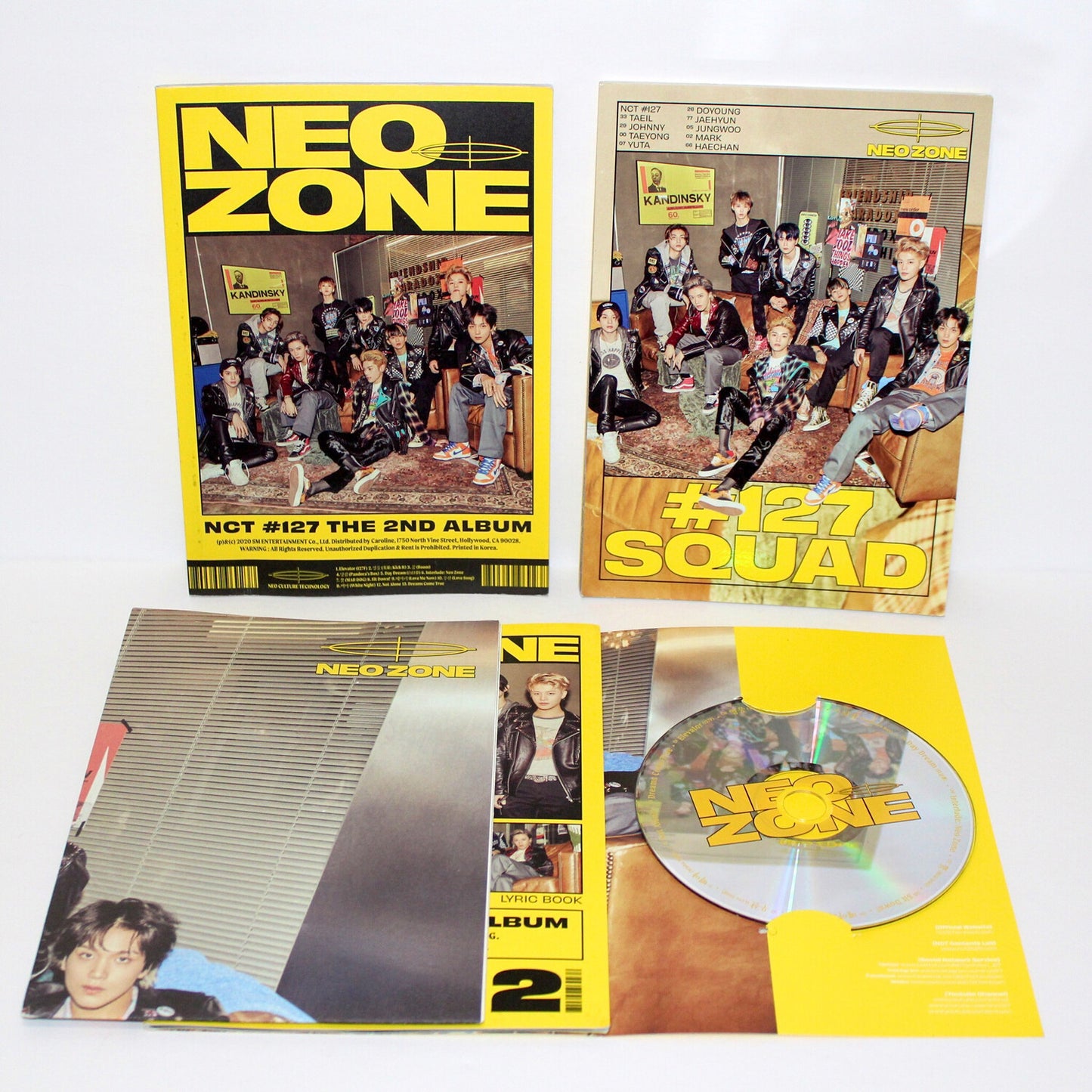 NCT 127 2do álbum: ZONA NEO | Versión N.