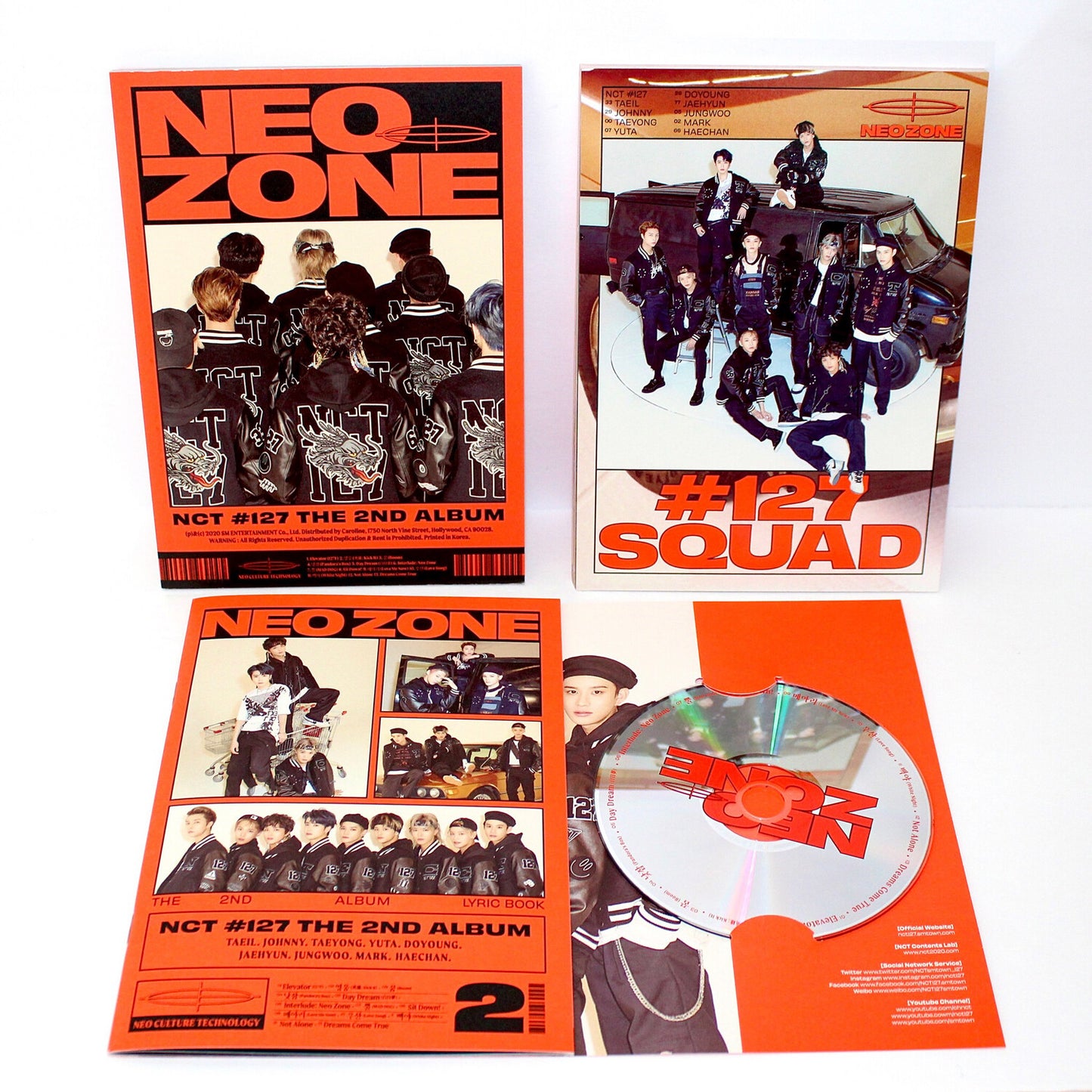 NCT 127 2nd Album: NEO ZONE | C Ver.