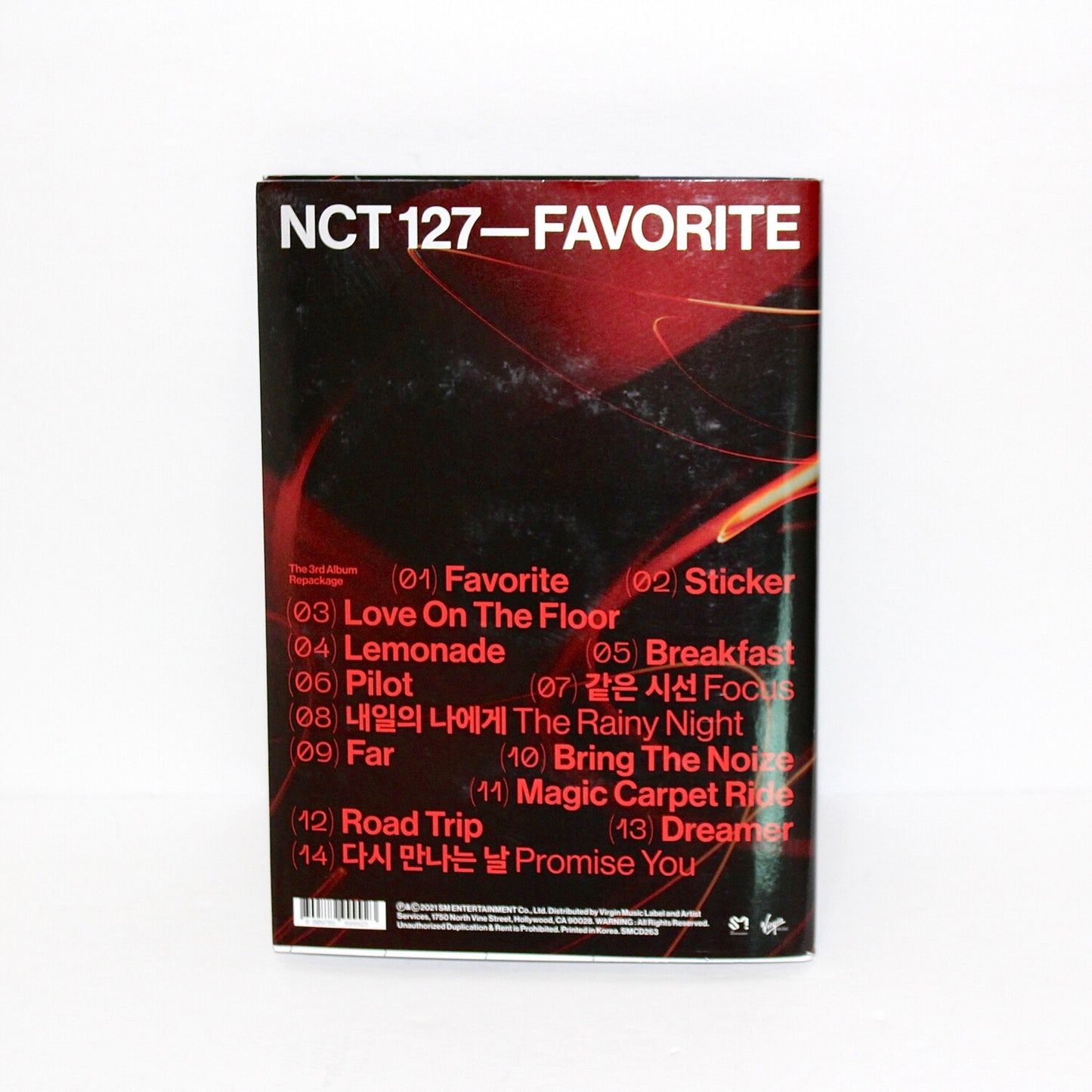 NCT 127 3rd Album Repackage: Favorite | Catharsis Ver.
