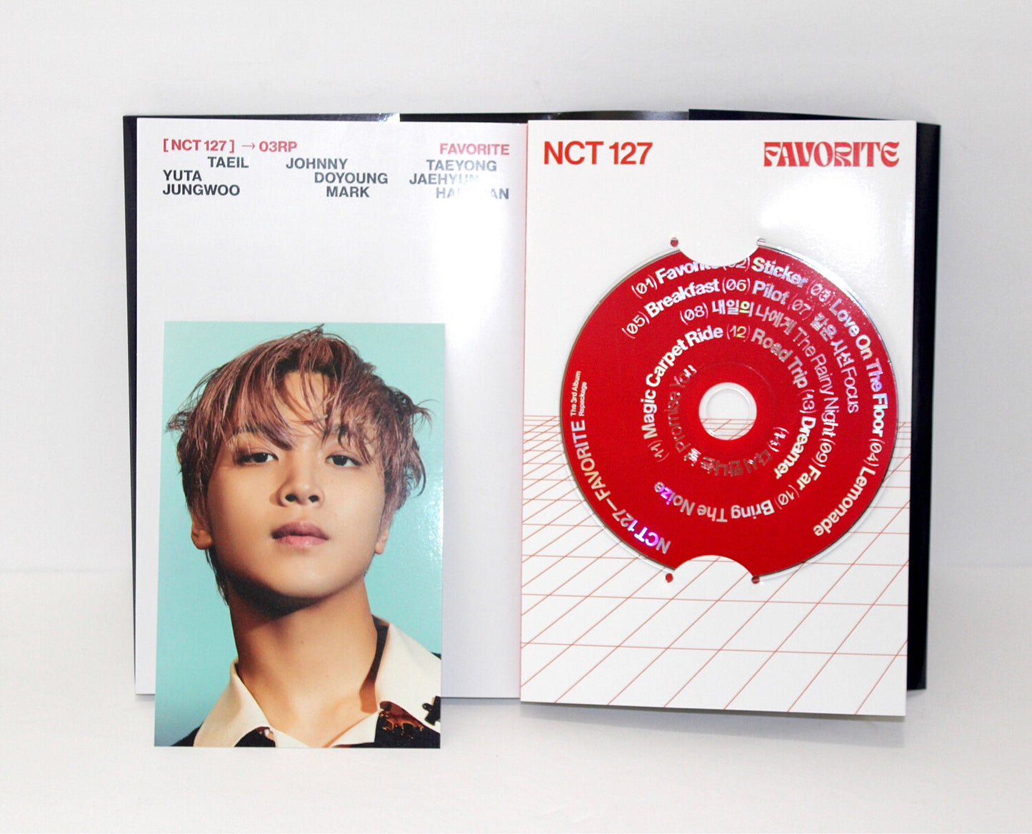 Reconditionnement du 3e album de NCT 127 : Favoris | Version classique.