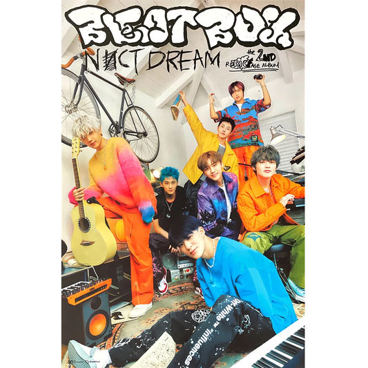NCT Dream 2nd Album Repackage: Beatbox - Digipack Ver. | Folded Poster