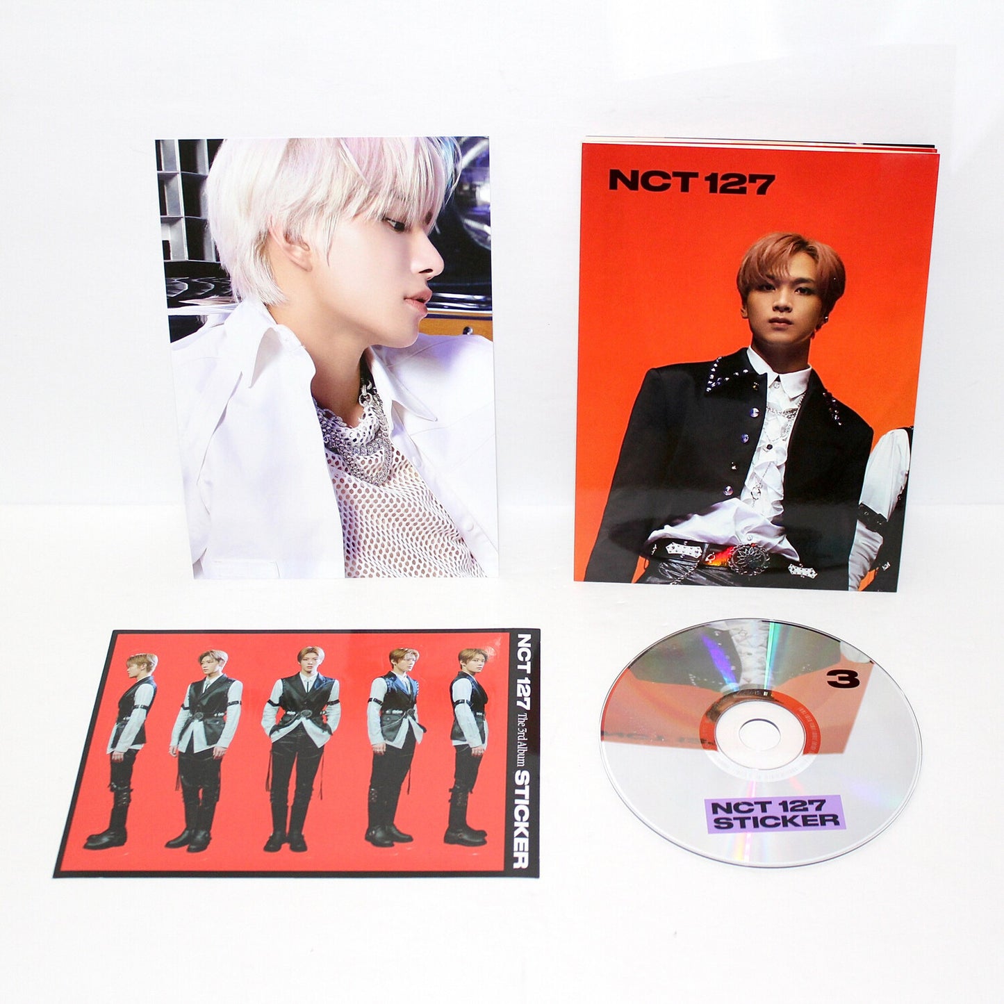 NCT 127 3e album : autocollant | Autocollant Ver.