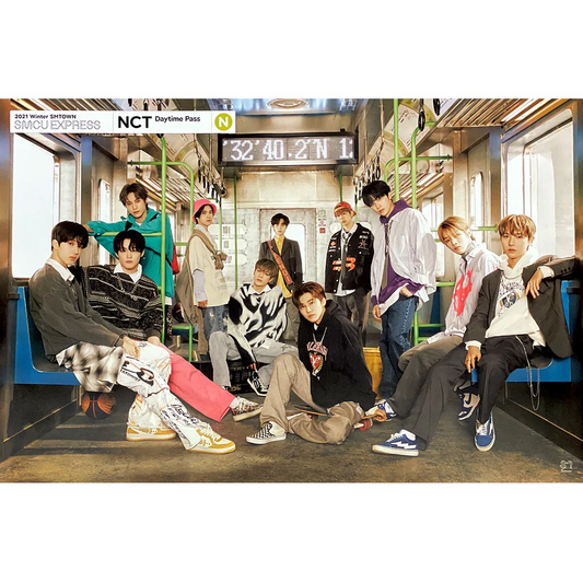 2021 Winter SMTOWN: SMCU EXPRESS -NCT Day Ver. | Unfolded Poster